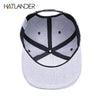 Raised Flag Embroidery Snapback Cap by FitiqueFit