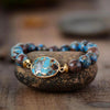 Handamde Men and Woman Bracelet Stone Tibetan Beads Women Stretchy Bracelets Yoga Elastic Charm Bracelets Luxury Jewelry by Stevvex