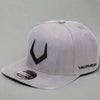 Unisex Grey Wool Snapback by FitiqueFit
