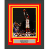 Framed Autographed/Signed Hakeem Olajuwon Houston Rockets 8x10 Basketball Photo Beckett BAS COA