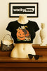 Halloween Fall Pumpkin Cute Kittens Cats Cute Graphic Tee Shirt by MyWackyTees