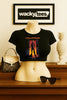Halloween Michael Myers Door Horror Terror Halloween Graphic Tee Shirt by MyWackyTees
