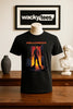 Halloween Michael Myers Door Horror Terror Halloween Graphic Tee Shirt by MyWackyTees