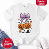 Halloween Cherries Comfort Colors Shirt – Trendy Pumpkin Tee by Adorb Custom Tees