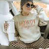 Howdy Pumpkin Crewneck Sweatshirt by Hey Jude Graphic Tees