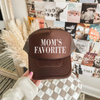 Mom's Favorite Trucker Hat by Hey Jude Graphic Tees