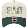 Save Hearts Steal Bases Trucker Hat by Hey Jude Graphic Tees
