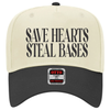 Save Hearts Steal Bases Trucker Hat by Hey Jude Graphic Tees