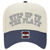 Step Up To The Plate Baseball Trucker Hat by Hey Jude Graphic Tees