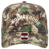 Motherhood Upside Down Trucker Hat by Hey Jude Graphic Tees