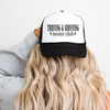 Thriving & Surviving Trucker Hat by Hey Jude Graphic Tees