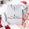 Have Yourself a Merry Christmas Sweatshirt Holiday Crew Neck Gift by Adorb Custom Tees