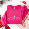 Have Yourself a Merry Christmas Sweatshirt Holiday Crew Neck Gift by Adorb Custom Tees