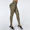 Camouflage Yoga Pants With Pockets Women Fitness Leggings Workout Sports Pocket Women Green Leggings Slim Skinny Gym Leggings Pants Push Up Elastic Slim Pants For Autumn And Winter by Stevvex