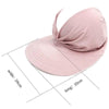 Women Sun Visor Summer Hat Women Anti-ultraviolet Hat Women's Elegant Simple Hat Classic Women's Hat Hollow Top Hat Elastic Hollow Top Hat Outdoor Quick-drying Sun Hat Summer Beach Hat by Stevvex