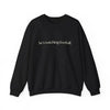 "He's Watching Football" Crewneck Sweatshirt – Funny Unisex Sweatshirt by Dog Mom Hat