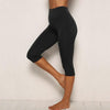 Casual Women's Yoga Pants Gym Fitness Sports Cropped Leggings Pocket Slim Pants Female Solid Color Women's Seamless Scrunch Legging Workout Leggings For Women Lift Tight Gym Yoga Home Pants by Stevvex