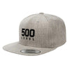 500 LEVEL Stacked Logo Black by 500 LEVEL