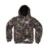Heavy Fleece Raglan Hoodie | HD Camo by Luckless Outfitters