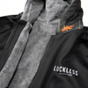 Midnight Camo Heavy Zip Fleece Hoodie by Luckless Outfitters