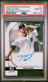 Graded 2020 Topps Bowman Sterling Tarik Skubal #TS Prospects Autographs Rookie RC Baseball Card PSA 10 Gem Mint