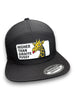 Higher Than Giraffe Pussy | 7 Panel Canvas Patch Snapback by Luckless Outfitters
