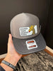 Higher Than Giraffe Pussy Trucker Hat by Luckless Outfitters