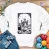 Hoarder Tarot Card Sweatshirt by YarnMerch