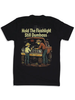 Hold The Flashlight Still Dumbass Tee by Luckless Outfitters