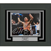 Framed Autographed/Signed Max Holloway UFC MMA Black Fighting 8x10 Photo Beckett BAS COA by Hall of Fame Sports Memorabilia