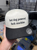 Hot Dog Powered Fuck Machine | Snapback by Luckless Outfitters
