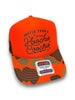Hotter Than A Hoochie Coochie Trucker Hat by Luckless Outfitters