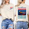 "Hotter Than a Hoochie Coochie" Vintage Graphic Tee – Retro 90s Country Music T-Shirt, Premium 100% Cotton Chattahoochee Tribute Top, Soft Lived-In Heavyweight Summer Festival Shirt, Made in USA
