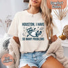 Houston I Have So Many Problems Raccoon Comfort Colors T-Shirts by Adorb Custom Tees