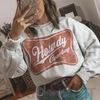 "Howdy Cowboy" Crewneck Sweatshirt by Dog Mom Hat