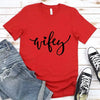 Hubby & Wifey Couple T-shirt by Adorb Custom Tees