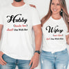 Hubby & Wifey Definition Couple T-shirt by Adorb Custom Tees