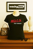 Hugs Not Drugs Retro Dare To 90s Style Funny Graphic Tee Shirt by MyWackyTees
