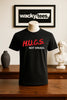 Hugs Not Drugs Retro Dare To 90s Style Funny Graphic Tee Shirt by MyWackyTees