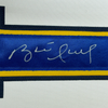 Framed Autographed/Signed Brett Hull 35x39 St. Louis White Hockey Jersey JSA COA by Hall of Fame Sports Memorabilia