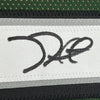 Framed Autographed/Signed Jalen Hurts 35x39 #1 Philadelphia Green Football Jersey JSA COA
