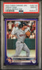 Graded 2022 Topps Chrome Update Jeremy Pena #USC126 Purple Refractor Rookie RC Baseball Card PSA 10 Gem Mint