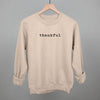 Thankful (Typewriter) by Ivy + Cloth