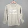 Coffee Blanket Couch Reading