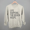 Life Happens. The Beach Helps. by Ivy + Cloth