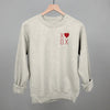 XOXO Heart (Left Chest) by Ivy + Cloth