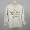 On Gamedays, We Wear Green by Ivy + Cloth
