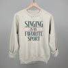 Singing Is My Favorite Sport by Ivy + Cloth