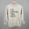 Life Happens Yoga Helps by Ivy + Cloth