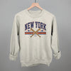 New York Baseball (Blue/Orange) by Ivy + Cloth